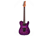 Schecter PT Standard Purple Burst Burl Schecter PT Standard Purple Burst Burl